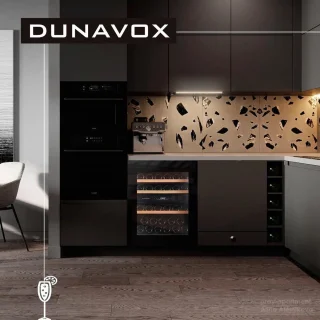 Dunavox Glance-32 Wijnkoelkast 2-Zones 32 Flessen