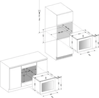 Dunavox Glance-72 Inbouw Wijnkoelkast 122cm