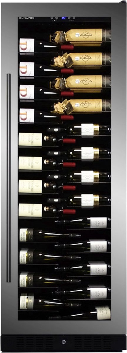 De Dunavox Grande-143 Wijnkoelkast DX-143.468SS in één oogopslag