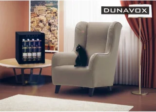 Dunavox Home-16 Wijnkast 15 flessen Glasdeur