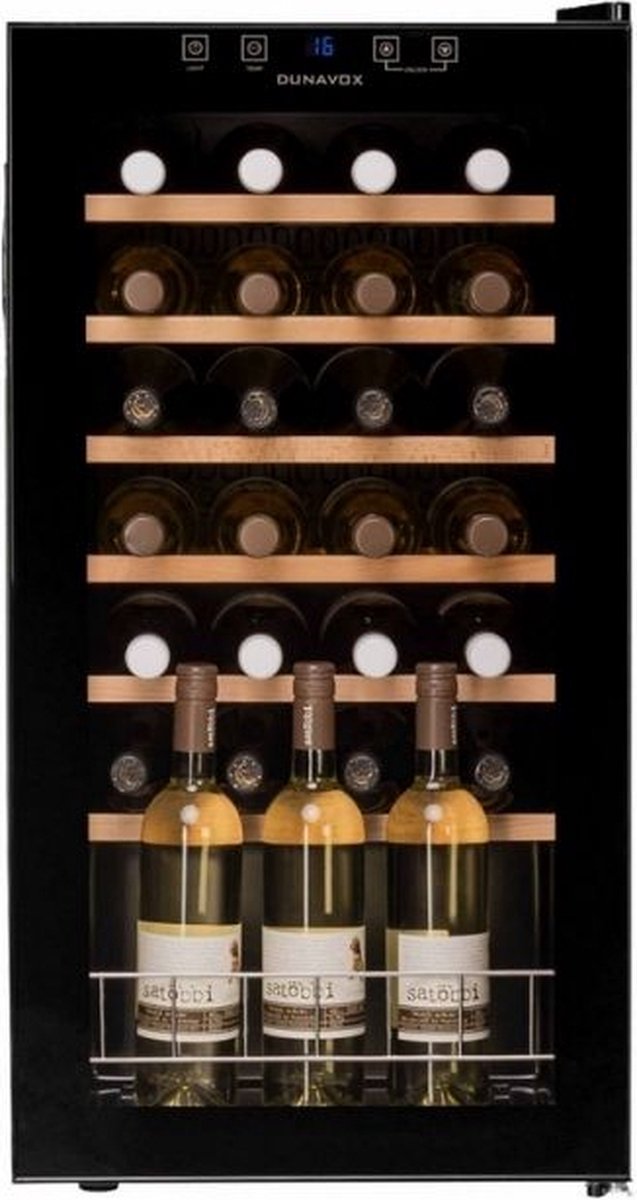De Dunavox Home-28 DXFH-28.88 Wijnkoelkast 1 Zone in één oogopslag