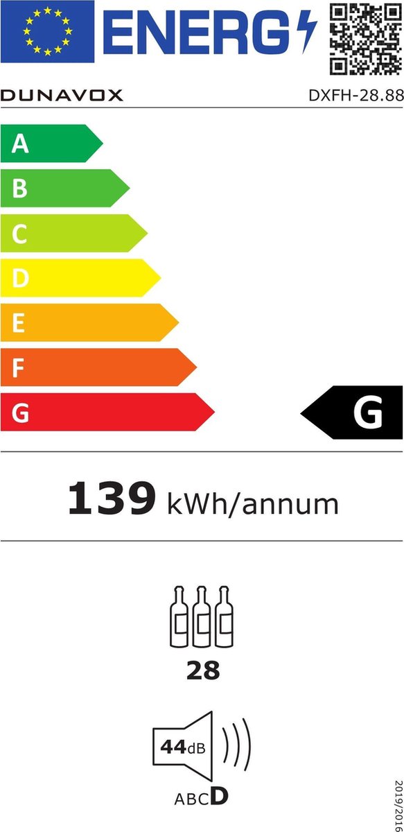 Wat vinden we goed aan de Dunavox Home-28 DXFH-28.88 Wijnkoelkast 1 Zone