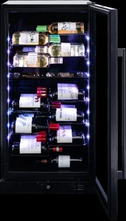 Dunavox Sera-58 DX-58.258DB Champagne Koelkast 2 Zones