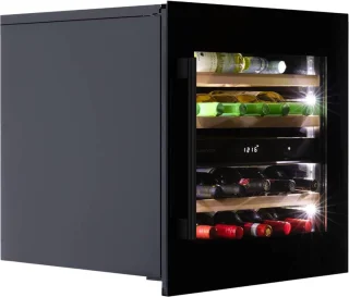Dunavox Soul-25 Inbouwwijnkoelkast 60cm RVS 25 flessen