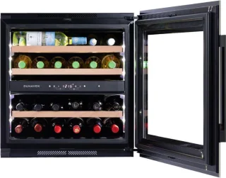 Dunavox Soul-25 Inbouwwijnkoelkast 60cm RVS 25 flessen
