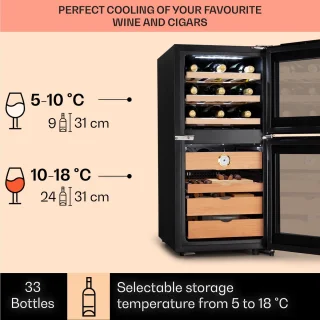 El Dorado 89 Humidor & Wijnkoelkast