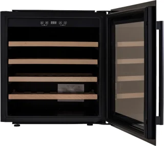 Frilec BERLIN-WS1-36-GTE-012FBL Wijnklimaatkast inbouw 60cm zwart