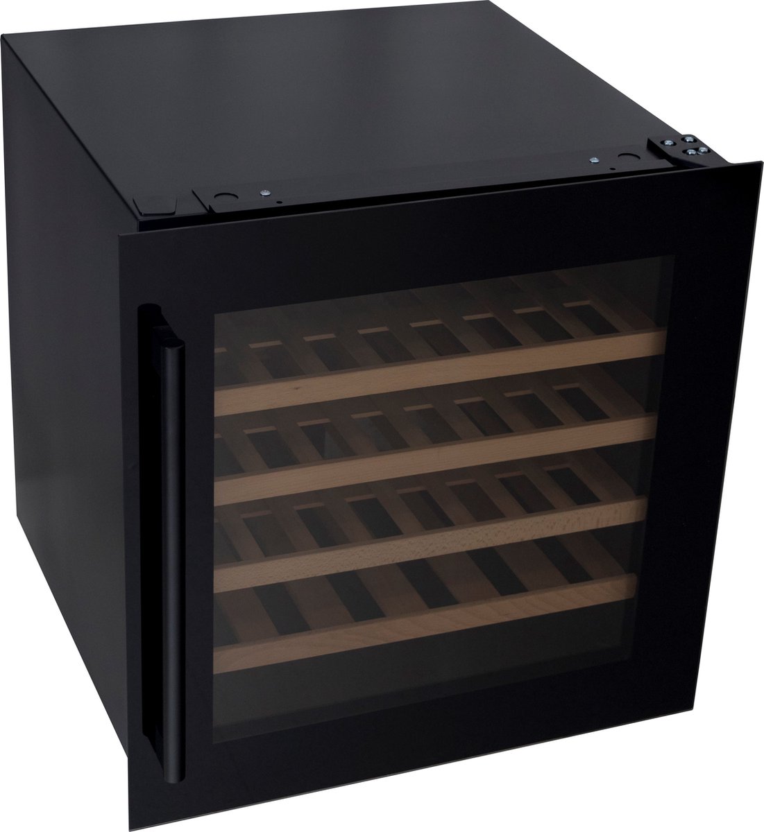 Frilec BERLIN-WS1-36-GTE-012FBL Wijnklimaatkast inbouw 60cm zwart