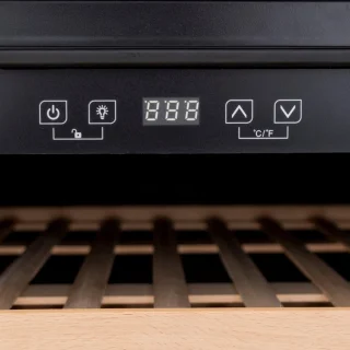 Frilec BERLIN-WS1-36-GTE-012FBL Wijnklimaatkast inbouw 60cm zwart
