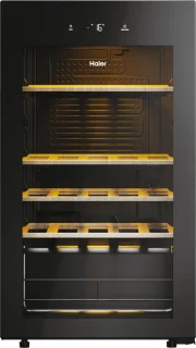 Haier HWS34GGH1 Wijnkoelkast 34 flessen Zwart