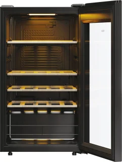 Haier HWS34GGH1 Wijnkoelkast 34 flessen Zwart