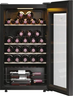 Haier HWS34GGH1 Wijnkoelkast 34 flessen Zwart