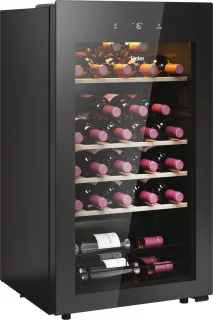 Haier HWS34GGH1 Wijnkoelkast 34 flessen Zwart