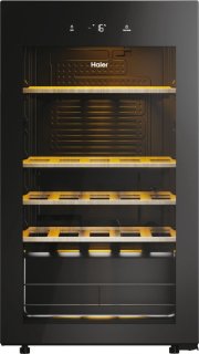 Haier HWS34GGH1 Wijnkoelkast 34 flessen Zwart