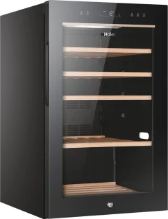 Haier HWS49GA Wijnkoelkast 49 flessen Zwart