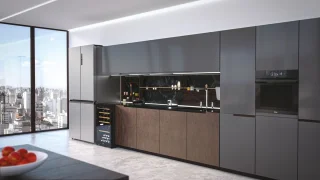 Haier HWS49GA Wijnkoelkast 49 flessen Zwart