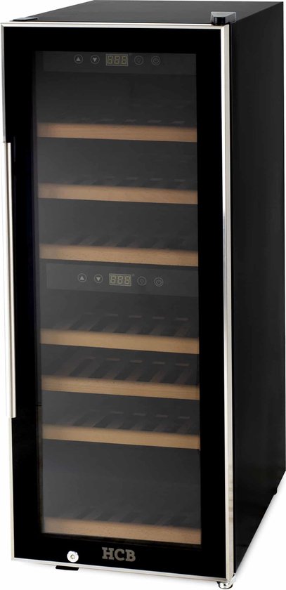 HCB 6815 Luxe Wijnkoelkast 2 Zones 38 Flessen review