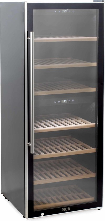 HCB® Wijnkoelkast 2 zones 126 flessen 6820 review