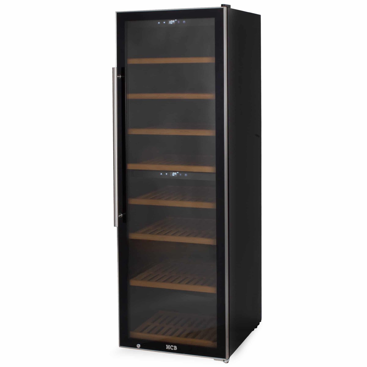 De HCB® Wijnkoelkast 2 Zones 180 Flessen 6822 in één oogopslag