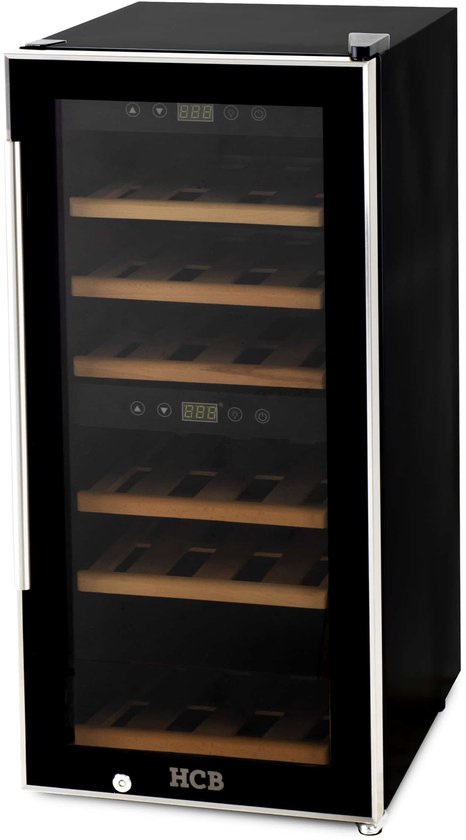HCB® Wijnkoelkast 2 zones 24 flessen 6813 review