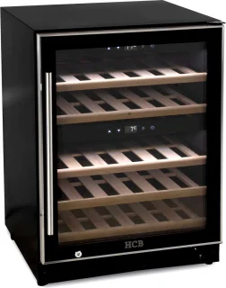 HCB® Wijnkoelkast 2 zones 40 flessen 6811