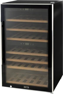 HCB® Wijnkoelkast 2 zones 66 flessen 6817