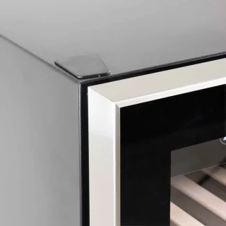 HCB® Wijnkoelkast 43 flessen met houten lades 6814
