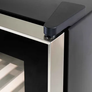 HCB® Wijnkoelkast 43 flessen met houten lades 6814
