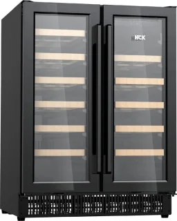 HCK SC-120WD Wijnkoelkast 2 zones 40 flessen