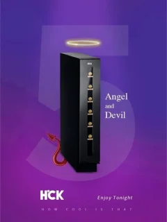 HCK SC-20W Inbouw Wijnkoelkast 15 cm 7 flessen