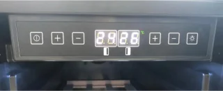 HCK SC-430WD wijnkoelkast 2 zones 163 flessen