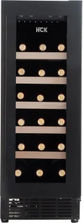 HCK SC-60W wijnkoelkast 19 flessen 1 zone