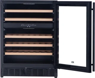 HCK Wijnkoelkast SC-145WD 2 zones 46 flessen