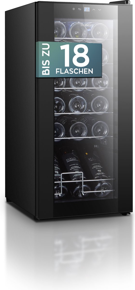 De Heinrich HFK 3216 wijnkoelkast 50L in één oogopslag