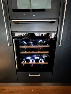 Helvetia HWTE236GN inbouw wijnkoelkast 36 flessen 60 cm