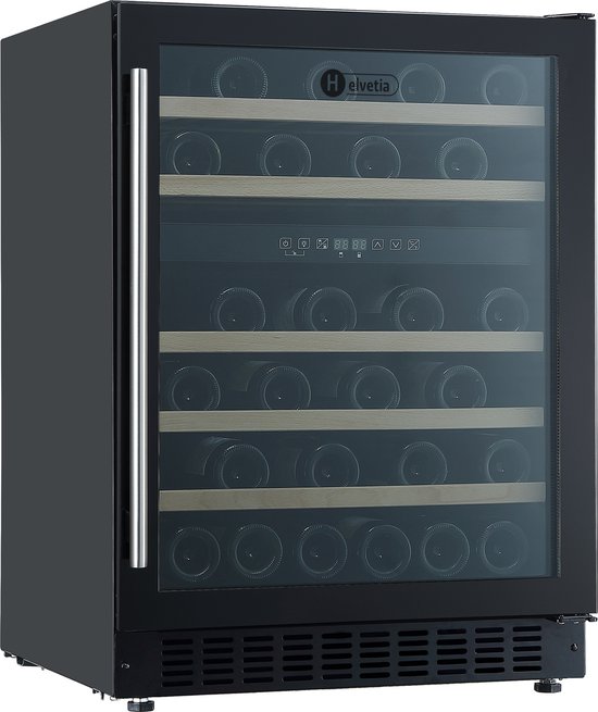 Helvetia HWTS246GN Wijnkoelkast 2 zones 46 flessen review