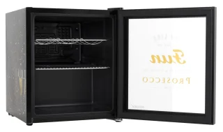 Husky KK50-PROSECCO Mini koelkast 46L Retro glazen deur