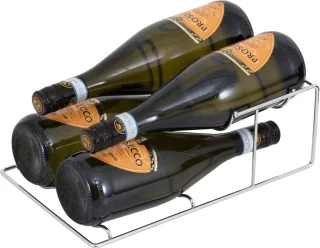 Husky KK50-PROSECCO Mini koelkast 46L Retro glazen deur