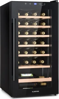 Klarstein Barossa 29 Uno Wijnkoelkast 88L Zwart