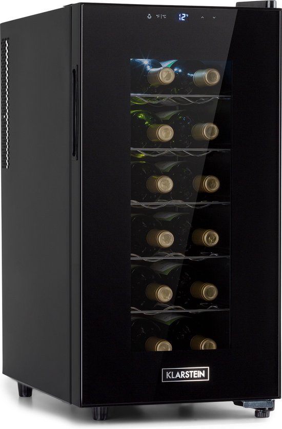 Klarstein Bellevin 18 Uno Wijnkoelkast 18 flessen zwart review