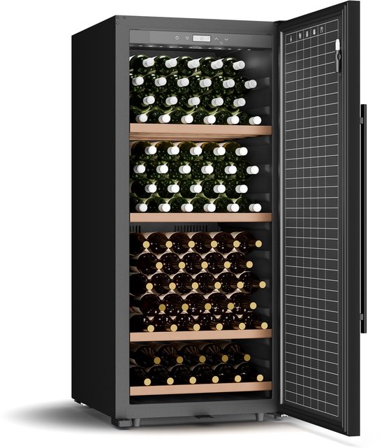 Klarstein CellarMax Vrijstaande Wijnkoeler 155 Flessen review