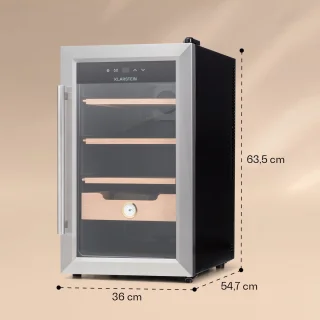 Klarstein El Presidente 48 Thermo-Elektrische Sigaarhumidor
