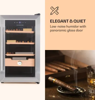 Klarstein El Presidente 48 Thermo-Elektrische Sigaarhumidor