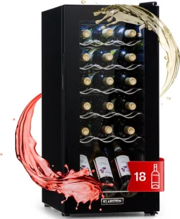 Klarstein Shiraz 18 Slim Uno Wijnkoelkast