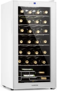 Klarstein Shiraz 28 Uno Wijnkoelkast 74L Witglas