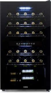 Klarstein Shiraz 29 Duo wijnkoelkast 2 zones zwart