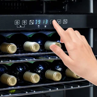 Klarstein Shiraz 29 Duo wijnkoelkast 2 zones zwart