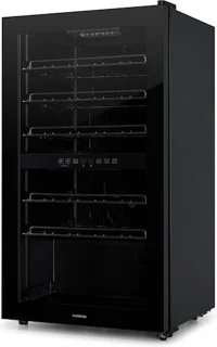 Klarstein Shiraz 29 Duo wijnkoelkast 2 zones zwart