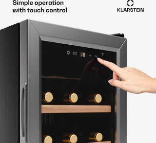 Klarstein Shiraz Premium Smart 18 Wijnkoelkast Zilver