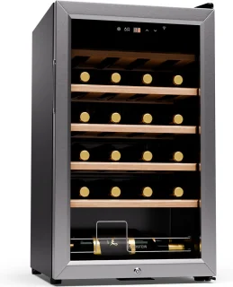 Klarstein Shiraz Premium Smart 24 Wijnkoelkast Zilver